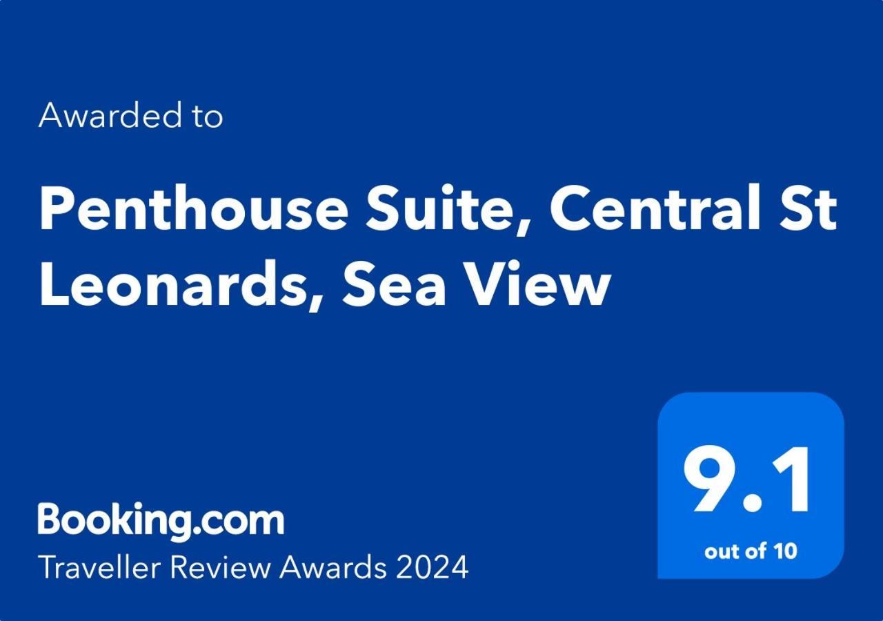 Penthouse Suite, Sea View, Close To Shops, Beach And Train St Leonards-on-Sea Экстерьер фото